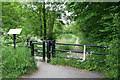 Towpath access at Blue Hill Bridge