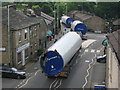 SD7919 : Last Turbine Tower Delivery Passing Through Edenfield by Paul Anderson