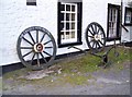 Plough and cartwheels, Cross Keys Hotel, Canonbie