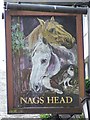 Sign for the Nags Head, Brampton