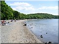 View along the beach front at Millarochy Bay