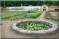 The walled kitchen garden