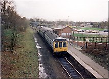 SJ9588 : Rose Hill (Marple) station by Peter Whatley