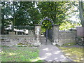 North Wingfield - Walkway through the Cemetery