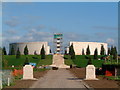 SK1814 : Armed Forces Memorial, under construction September 2007 by Chris' Buet