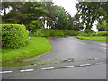 Junction of minor road and main Earlston Road.