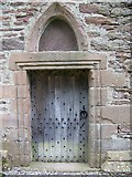 NN9018 : Doorway, Innerpeffray Collegiate Church by Maigheach-gheal