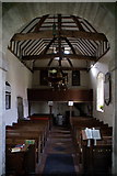 SU6020 : Interior of Corhampton Church by Pierre Terre