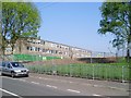 Construction site of new Catholic high school in Clydebank