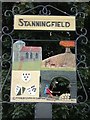 Stanningfield village sign