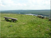 SD9919 : Bench with a view, Manshead End, Soyland (Ripponden) by Humphrey Bolton