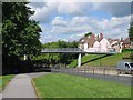 Footbridge across Leazes Road