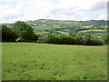 Farmland near Llanfynydd.