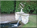 Thorpe Lodge (B&B) - gardens - sundial and water feature