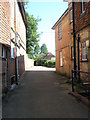 Alleyway from the High Street through to the Physic Garden