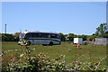 Bus in a Field