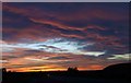 Night falls on the Grimethorpe by pass