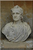 SP6737 : John Locke, Temple of British Worthies, Stowe by Philip Halling