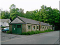 Old garage on the road by the Keswick Hotel