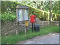 Tidenham Parish sign and postbox