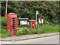 Integrated village communications; post, phone, bus and notice board