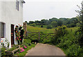 The end of Willingdon Lane, Jevington, East Sussex