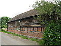 SO7454 : Ravenhall Farm - barn under conversion by Peter Whatley