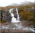 NN1856 : Glencoe Water Fall by Nigel J C Turnbull