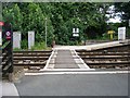 Foot Crossing between Platforms 1 & 2 - Woodlesford Station