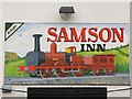 Sign for the Samson Inn