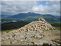 NY2819 : Cairn, Bleaberry Fell by Michael Graham