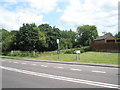 Looking across the A259 from Hoe Lane