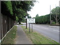 Village boundary coming from Felpham