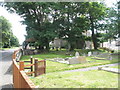 Churchyard at St Nicholas, Middleton-on-Sea