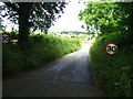 Approach road to Llangwm