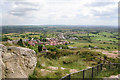 View from Mow Cop Castle