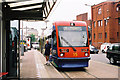 Tram at Wolverhampton St. Georges