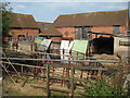 Farm buildings, Flyford Flavell