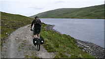 NH2894 : Path close to Loch an Daimh by Stuart Milton
