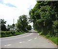 Entering the A 4080 at Llangeinwen