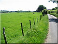 View along lane towards Standardhill Farm