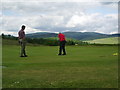 The 9th hole, Moffat Golf Course