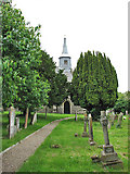 TG2010 : St Mary's church - churchyard by Evelyn Simak