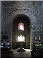 NY9864 : St Andrew's Church - arch into the tower by Mike Quinn