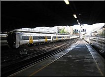 TQ2878 : Victoria Station Platforms 5 & 6 by John Salmon