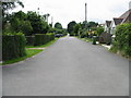 Looking WSW along Coombe Wood Lane