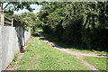 Ridge footpath looking west