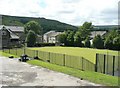 The bowling green, in the park, Marsden