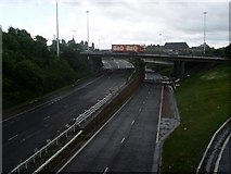 NS6066 : Junction 15 of the M8 by Stephen Sweeney