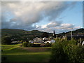 Crickhowell - view from the bridge on a June evening